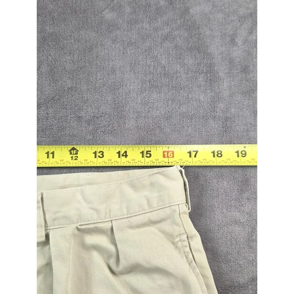 Polo Ralph Lauren Men's Beige Tyler Shorts Size 34 Classic Chino 100% Cotton C36